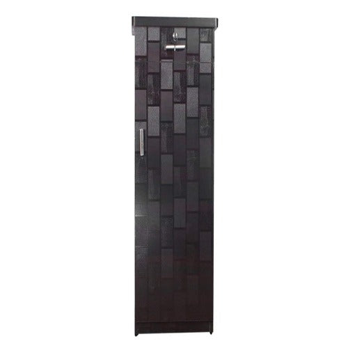 Brick Textured Single Door Cabinet