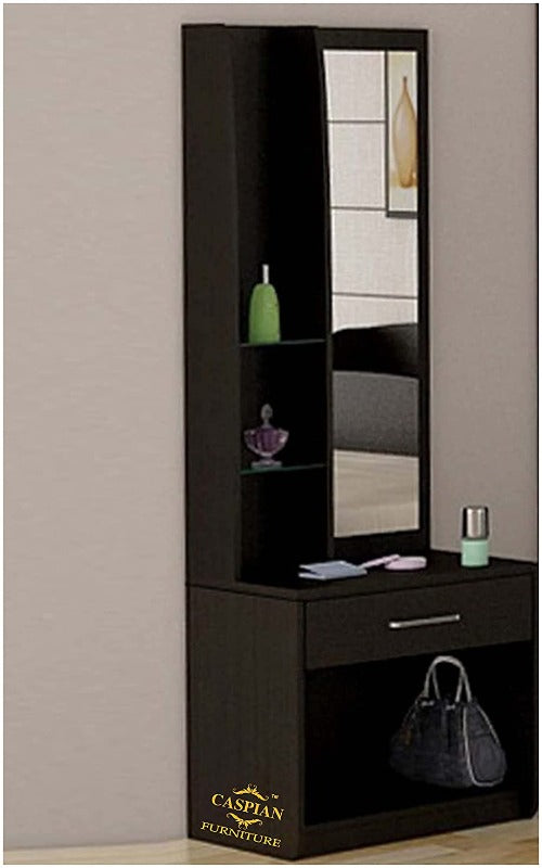 Dressing Table with 2 Shelves and 1 Drawer || Make up Table|| Organizer for Room Engineered Wood Dressing Table