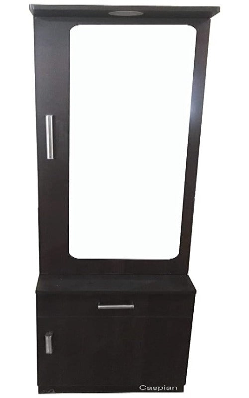 Engineered Wood Coffee Brown Colour Dressing Table with Mirror