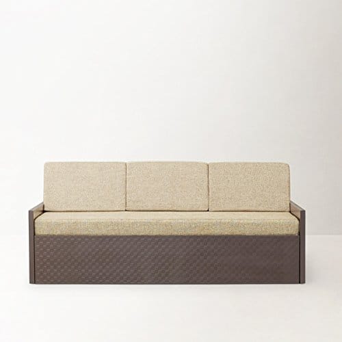 Cube Textured Sofa Cum Bed