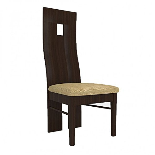 4 Seater Glass Table Top with Criss Cross Design Dinning Set.