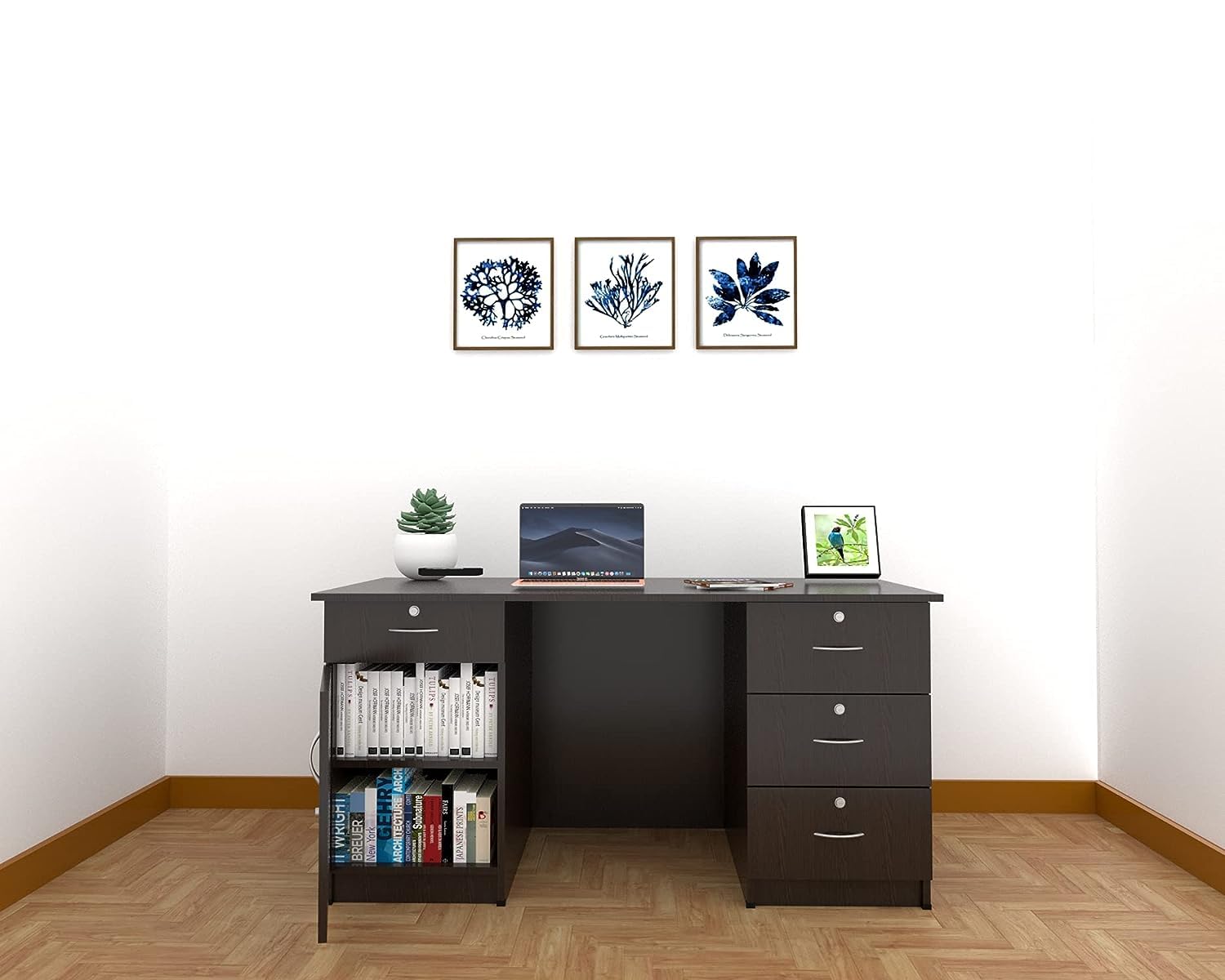CASPIAN Furniture Office Table || Office Table || Study Table || Size in Inches (WDITH - 48, Depth 24, Height 30)