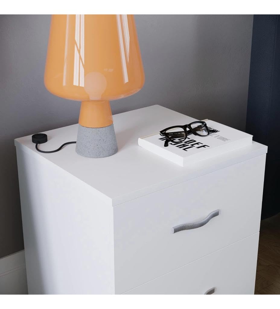 CASPIAN Furniture Side Table || Bedroom || Living Room || Office || Size in Inches (16x16x16)
