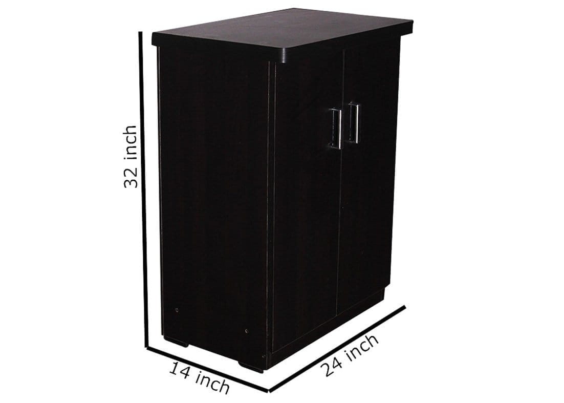 Contemporary Styled 2 Door Shoe Rack