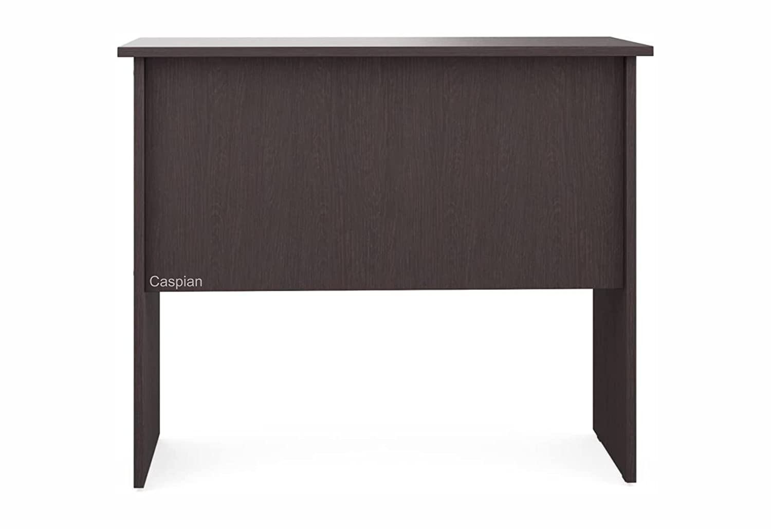 Engineered Wood Study Table in Coffee Brown with Drawer and Open Shelves | Work Table | Office Table | Small Table for Home