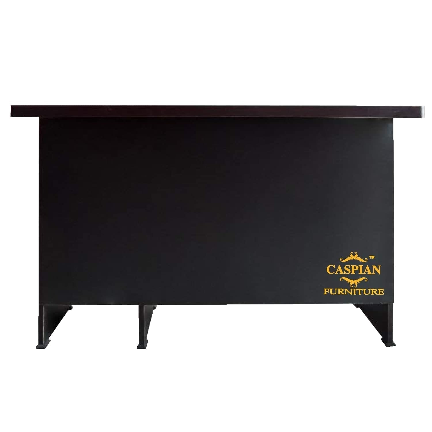 Home & Office Table/Study Table in Brick Texture with Drawer and Shelves | Work from Home Table | Size 48 x 24 x 30 inches | 4 Feets Table