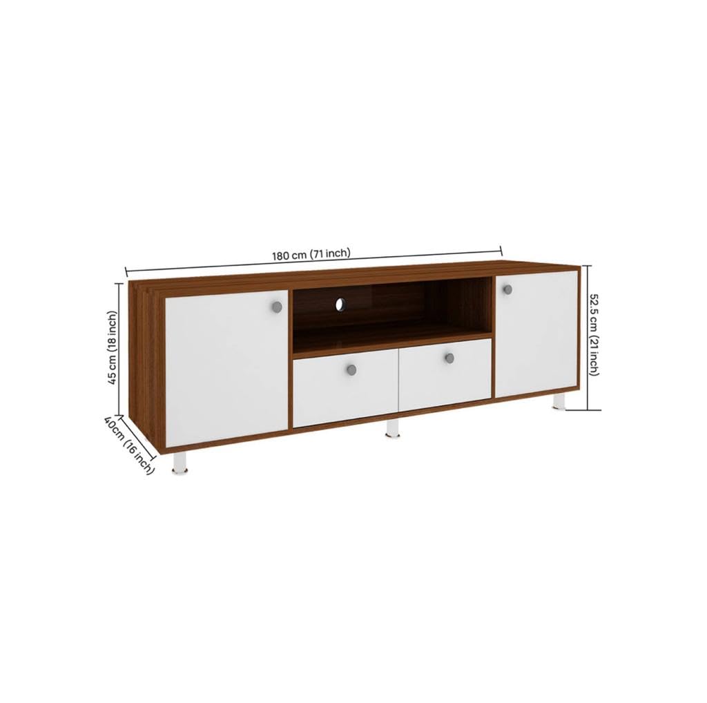 CASPIAN Furniture Tv Unit for Living Room || Tv Unit || Cabinet || Size in Inches (71x18x16)