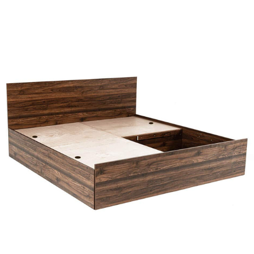 Engineered Wood Standard Style Queen Size Bed with Storage