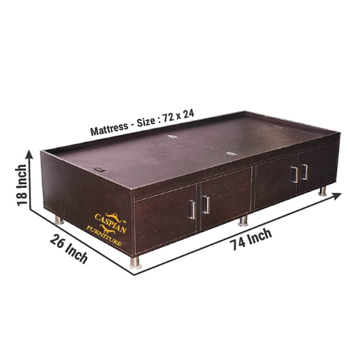 ture Engineered Wood Single Bed Cum Deewan (24 inch)