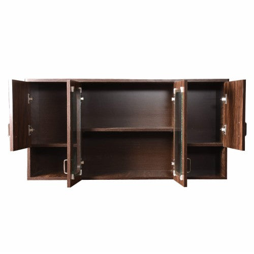 Kitchen Cabinet in Orchid Light Wood Finish