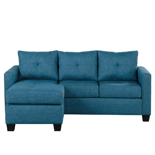 L Shape Sofa Blue