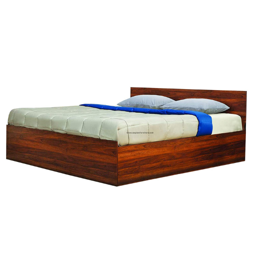 Engineered Wood Standard Style Queen Size Bed with Storage