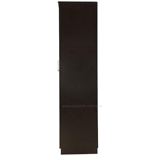 Wenge Colour 2 Door Wardrobe with Mirror | Wooden Wardrobe for Home | Home Furniture | Cupboard | Clothes Cabinet