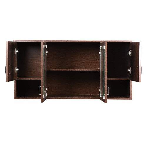 Kitchen Cabinet in Orchid Dark Wood Finish