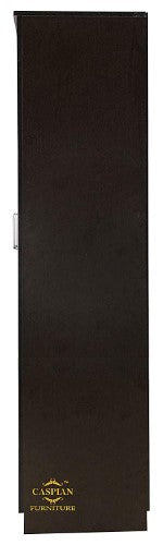 Junglewood Texture 2 Door Wardrobe/Cupboard in Brown with 2 Drawers, 3 Shelves and Hanging Space for Clothes