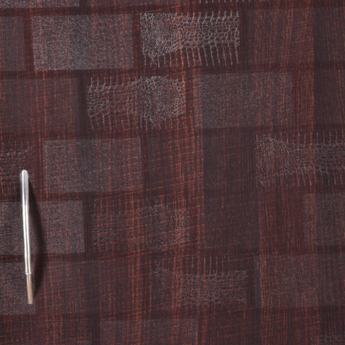 Brick Textured Single Door Wardorbe with Mirror