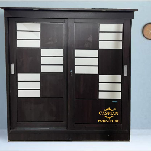 Wardrobe with Sliding Door for Bedroom | Cupboard with 2 Sliding Doors | 4 Door Wardrobe