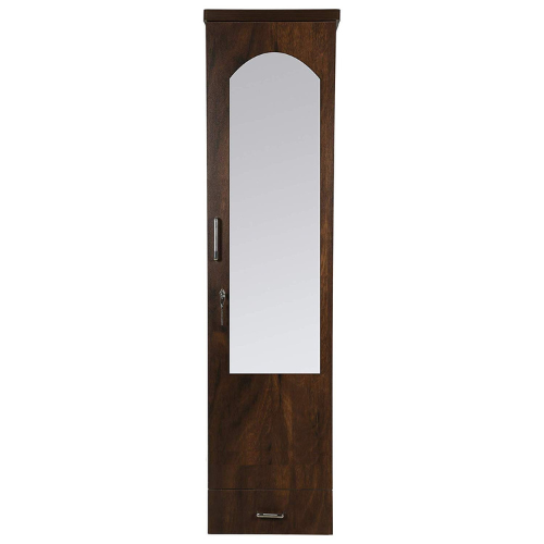 Single Door Wardrobe with Mirror