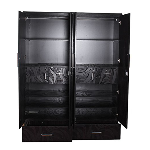 Cyrus Coloured 4 Door Wardrobe