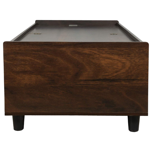 Caspian Furniture Single Bed/Diwan (Jungle Wood Finish , Brown)