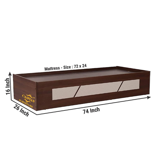 Engineered Wood Single Bed Cum Deewan || Wooden Box Bed