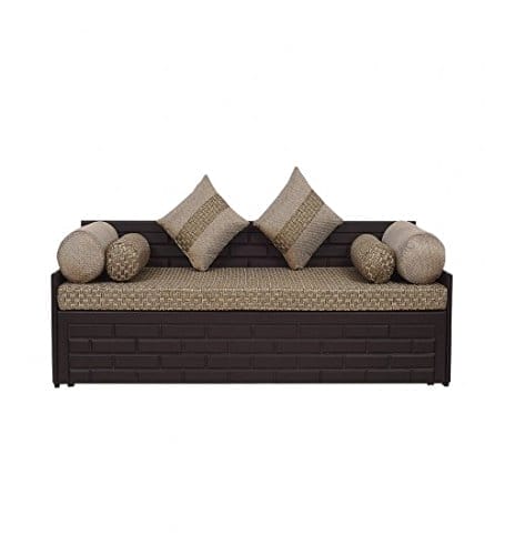 Brick Textured Sofa Cum Bed