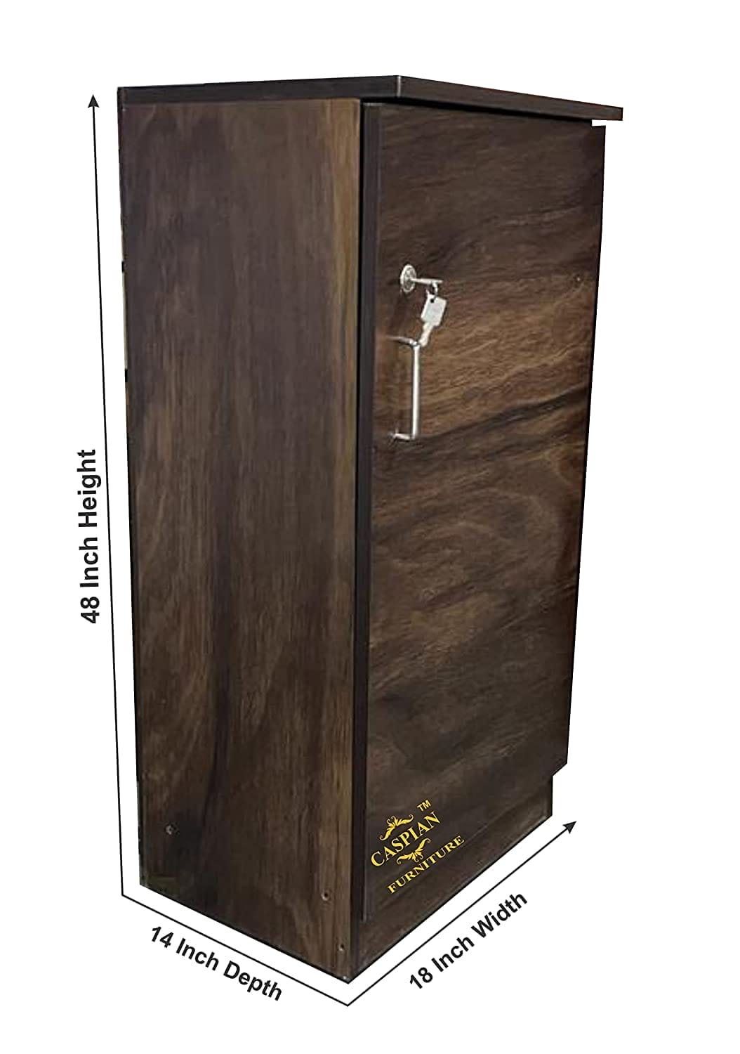 Engineered Wood Shoe Rack || Wooden Multipurpose/ shoe Cabinet with Door & 5 Fixed Shelves Wooden Rack