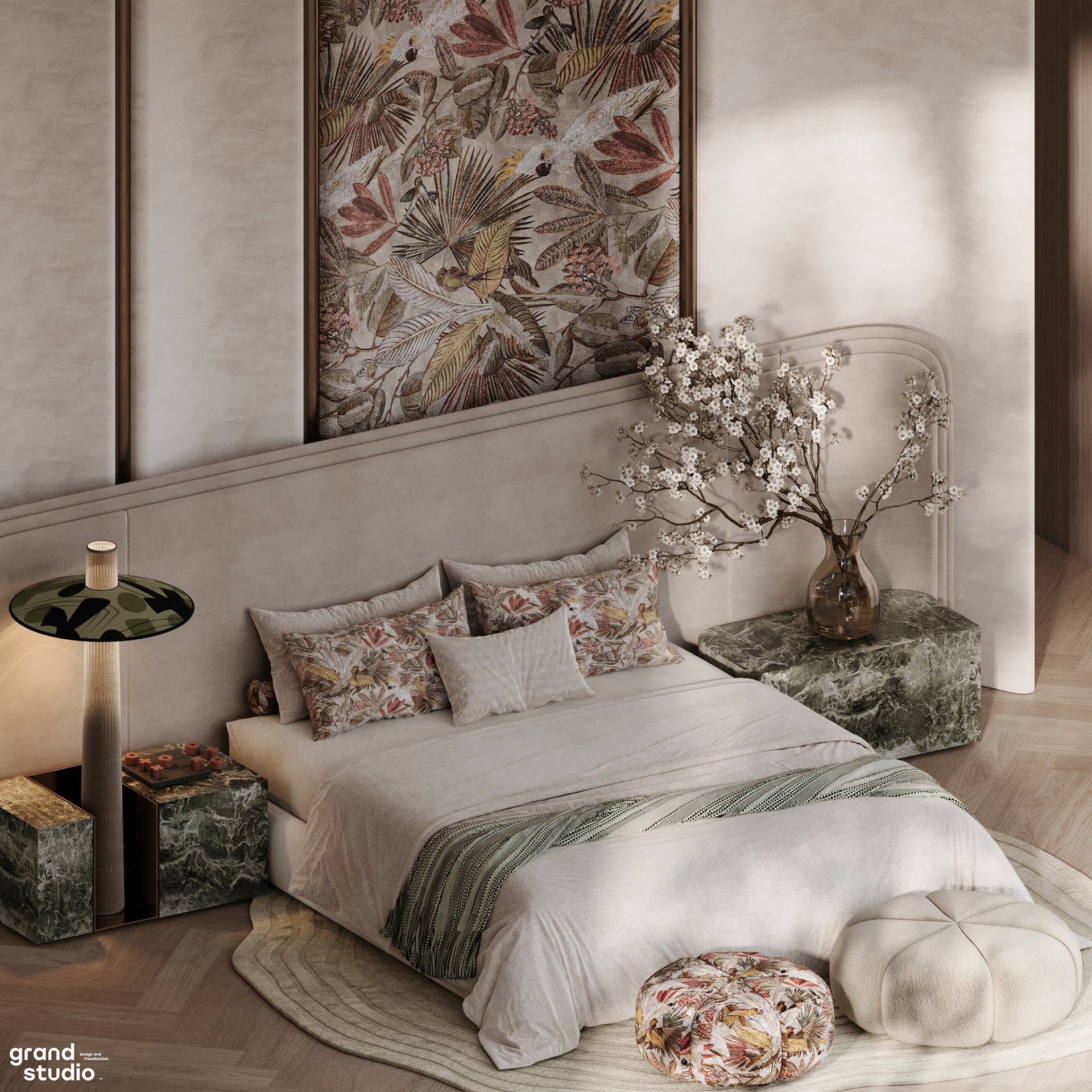 CASPIAN Engineered Wood King Size Master Bed