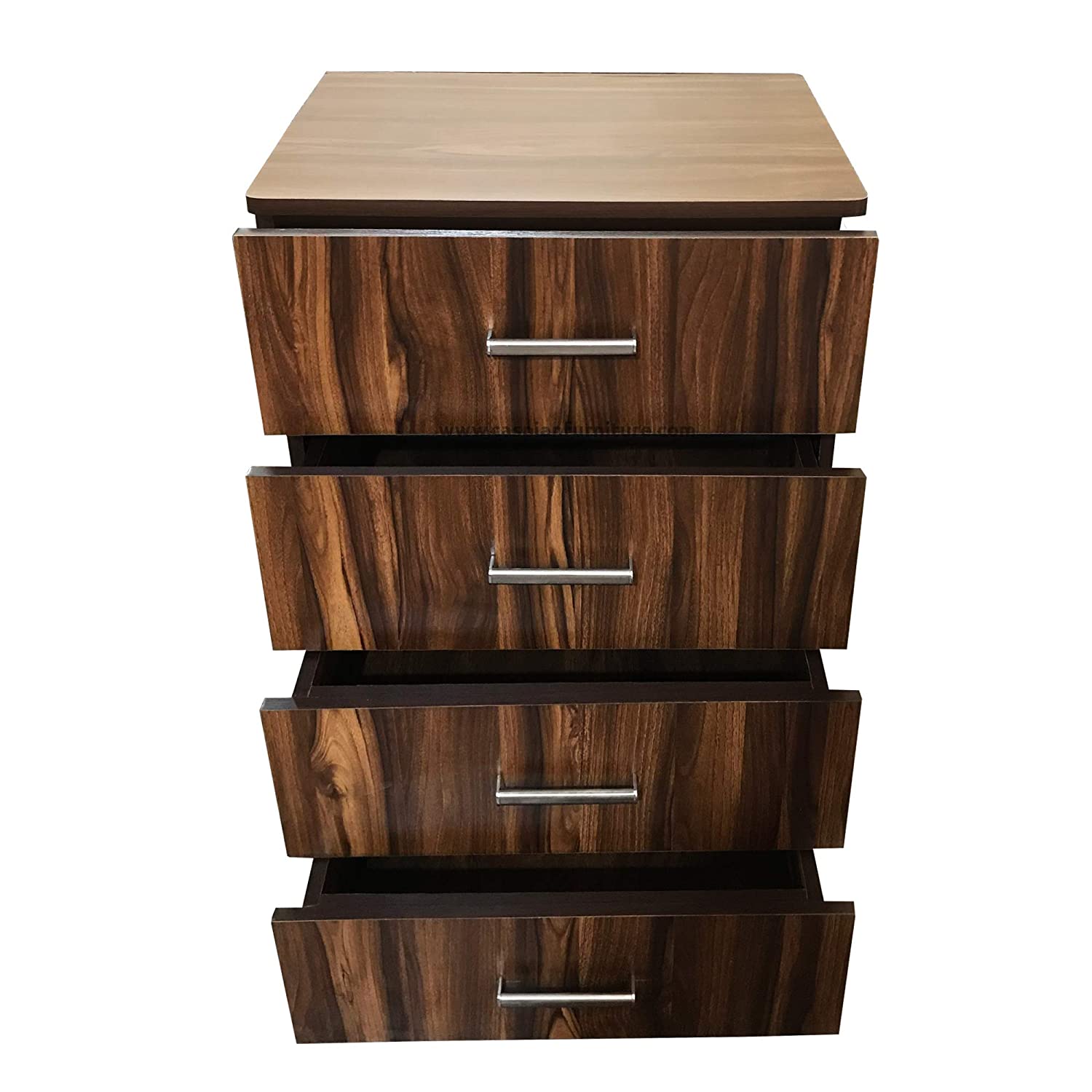 Engineered Wood Chest of Drawers for Home | Multipurpose Filing Cabinet for Home/Office | Storage Drawers | (Brown)
