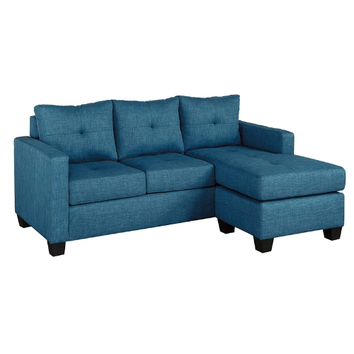 L Shape Sofa Blue