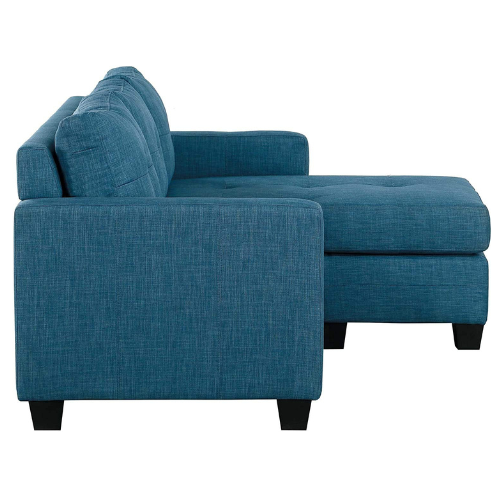 L Shape Sofa Blue