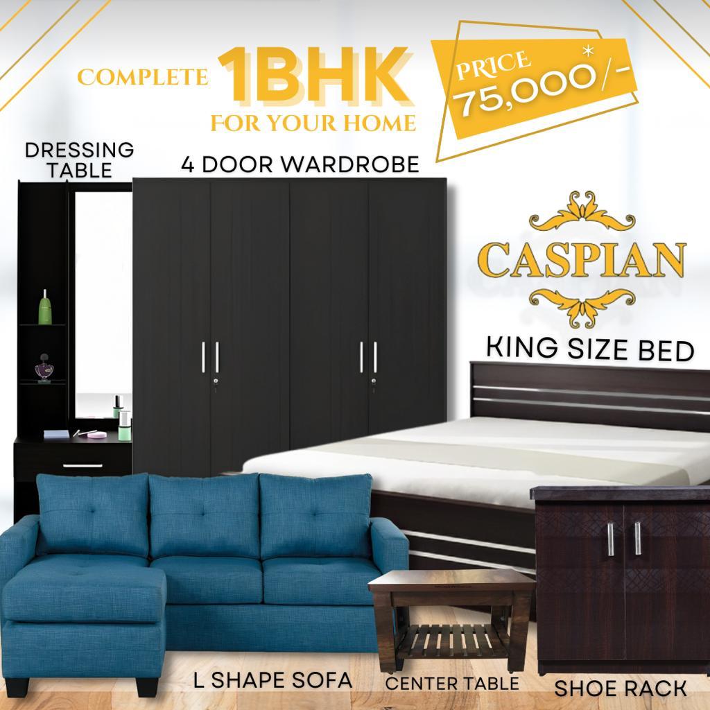 Caspian Furniture's 1 BHK Set